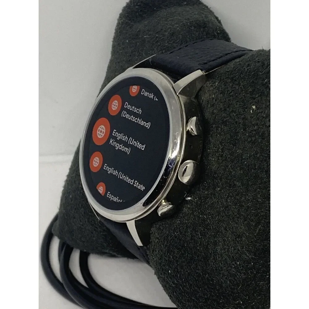 Fossil Gen 4 Authentic Digital Dial Smart Watch Custom Band FTW6014 AB457